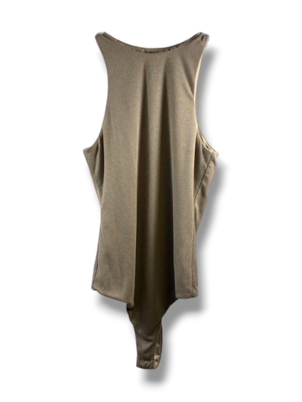 Privacy Please REVOLVE Ribbed Bodysuit in Beige Size S
